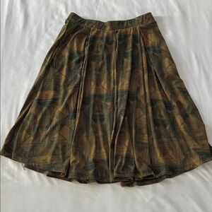 Lularoe Geometric Print Skirt with Pockets